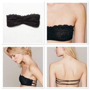 Free people galloon bra bralette bandeau nwt