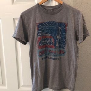 Vintage James brown t shirt