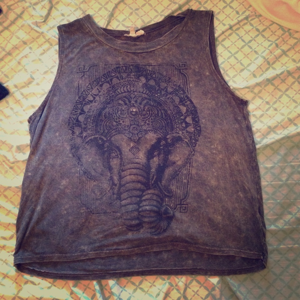 Crop top tank top