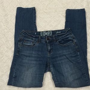 Blue Boyfriend Skinny Jeans