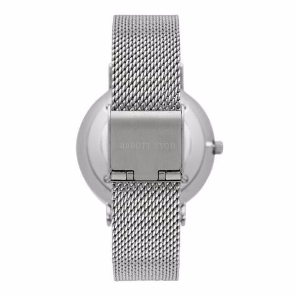 Abbott Lyon Kensington 34 Silver Chain - Picture 2 of 5