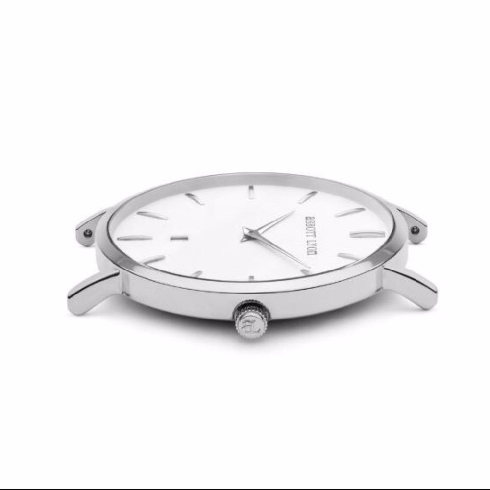 Abbott Lyon Kensington 34 Silver Chain - Picture 3 of 5