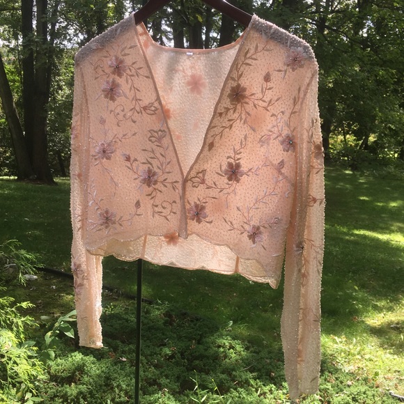 Gown + matching jacket, French collection - Picture 2 of 16