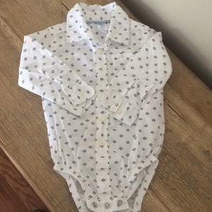 Carters button down bodysuit