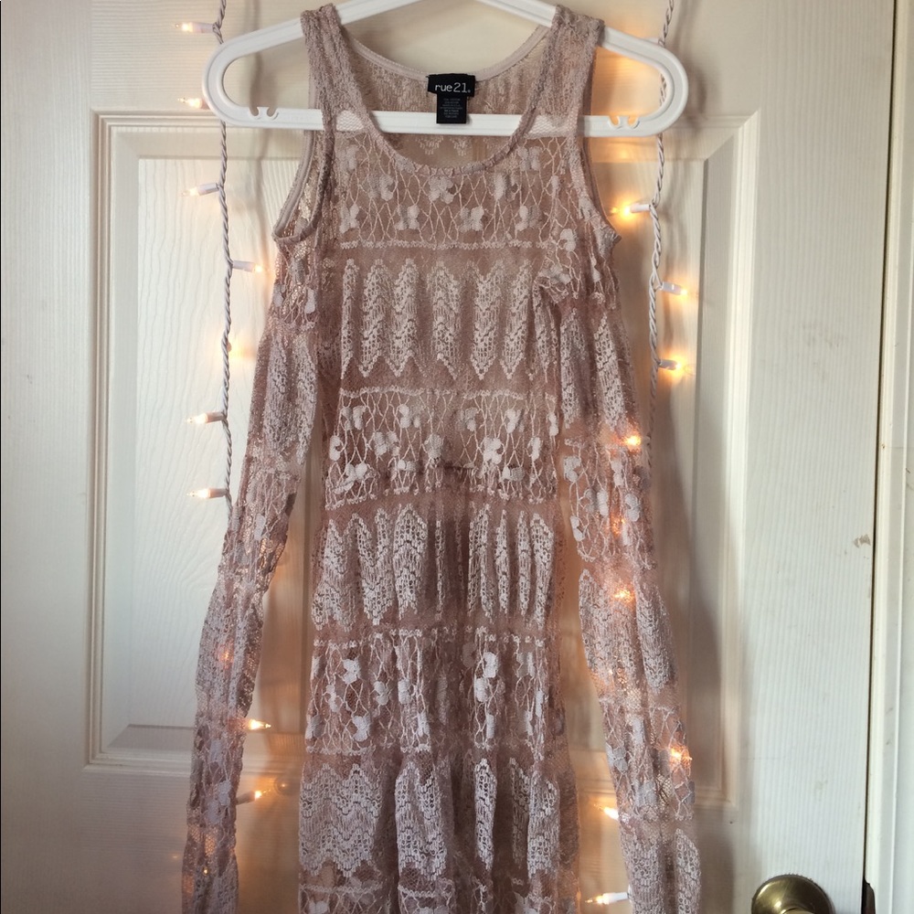 Lace Bathing Suit Cover Up
