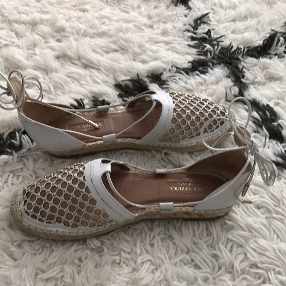 Aquazzura espadrilles!