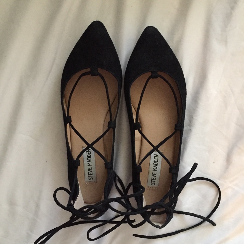 Lace up Steve Madden Flats