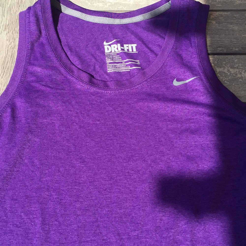 Nike Purple Dry Fit Tank