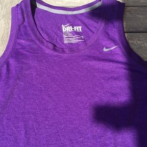 Nike Purple Dry Fit Tank