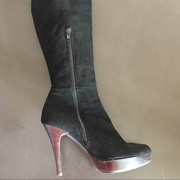 Stuart Weitzman Over the Knee Suede boots Size 6.5 - Picture 2 of 8