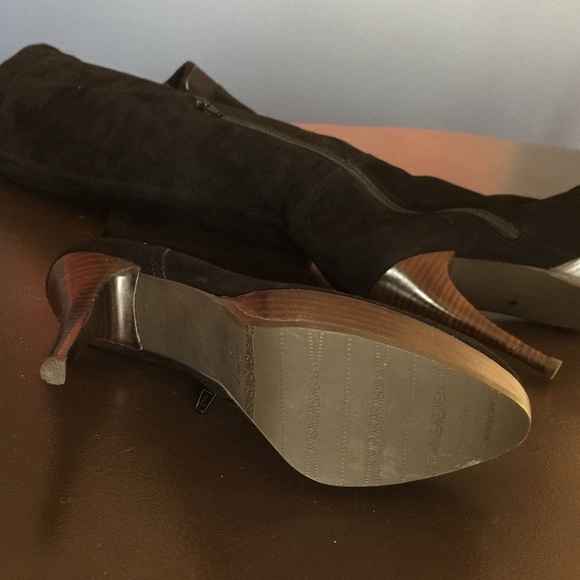 Stuart Weitzman Over the Knee Suede boots Size 6.5 - Picture 3 of 8