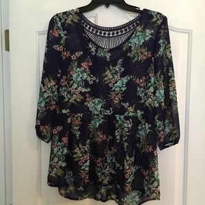 Floral blouse
