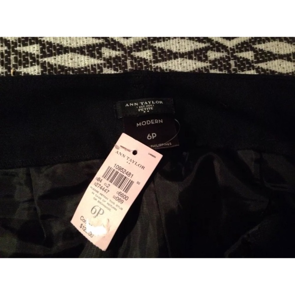 Anne Taylor Tropical Wool 6p Modern Pant