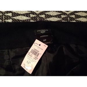 Anne Taylor Tropical Wool 6p Modern Pant