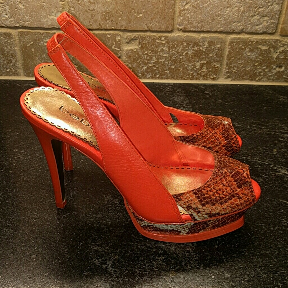 Zahara leather sandals platform