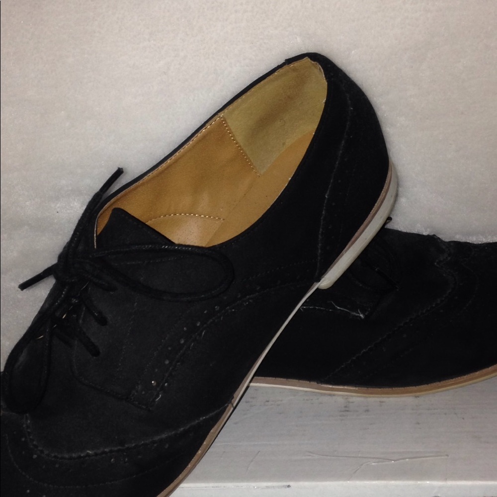 Brand new black Oxford shoes for women