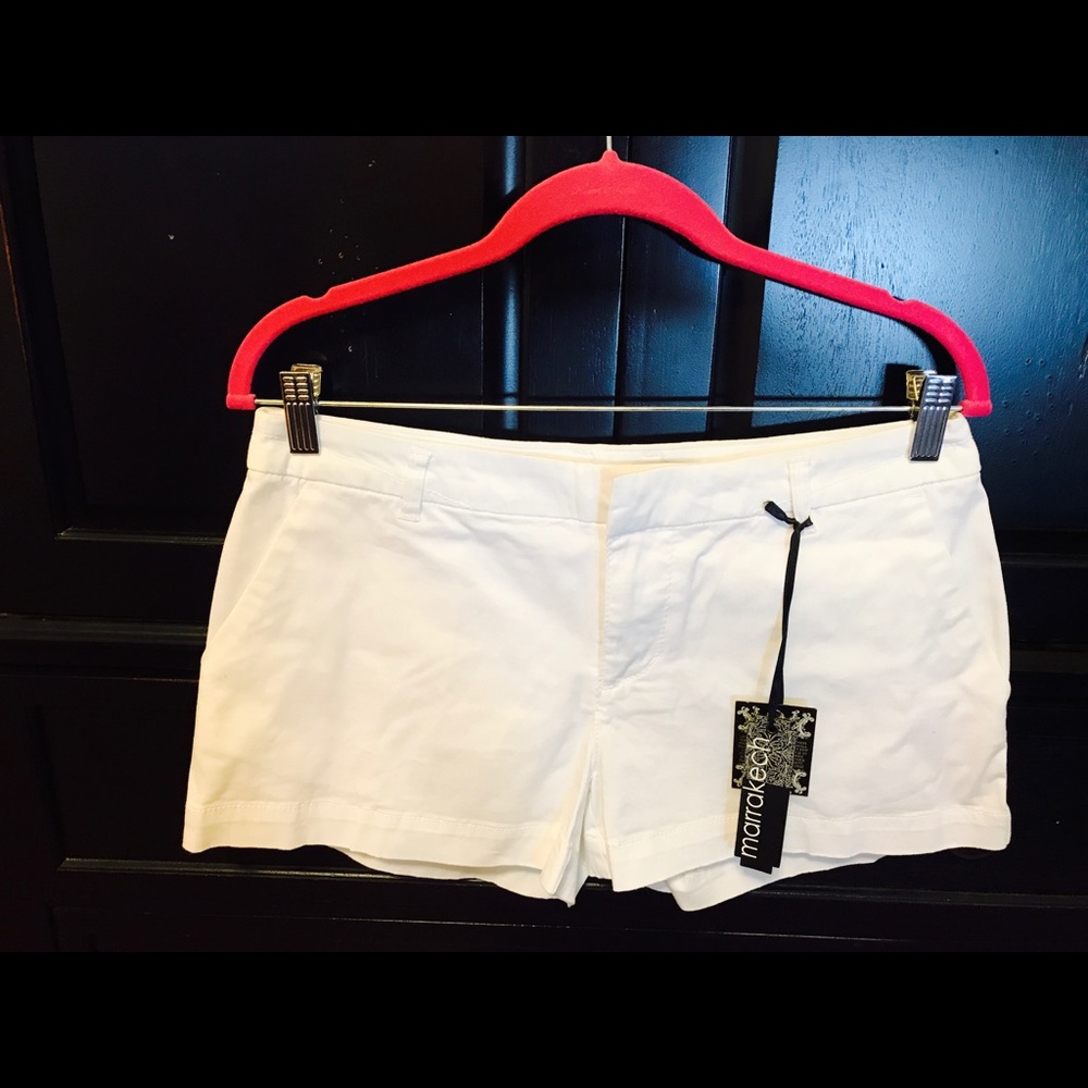 Marrakech white shorts