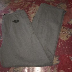 North face sweat pants