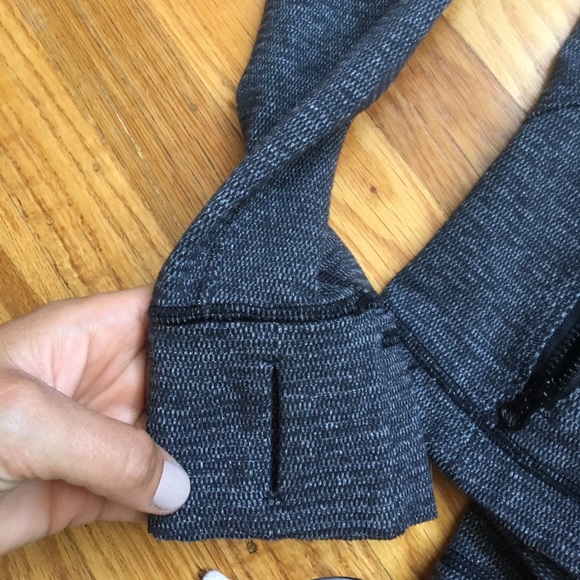 Lululemon grey scuba jacket - Picture 2 of 4