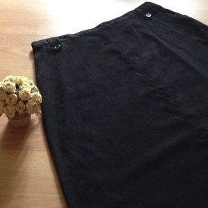 Chadwick's Faux Suede Skirt