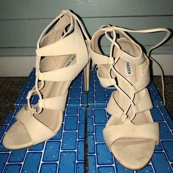 Steve Madden Shoes - Steve Madden wrap-up stiletto heels
