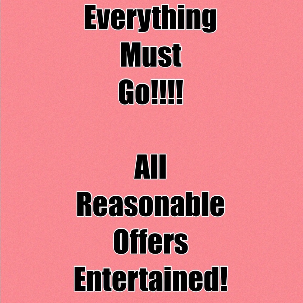 All Must Go!