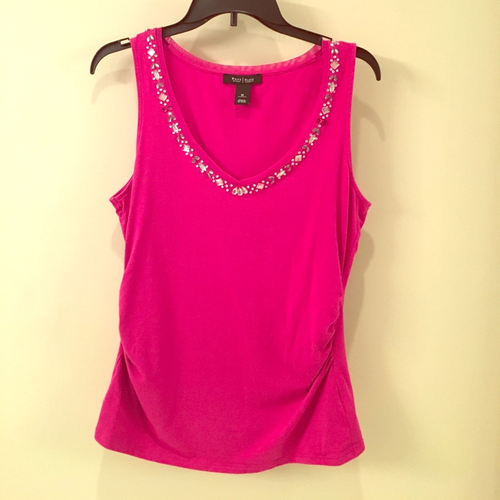 White House/ Black Market tank/blouse. Size M.