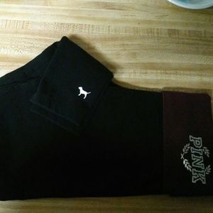 On sale tonight!!Black Victoria's Secret leggings