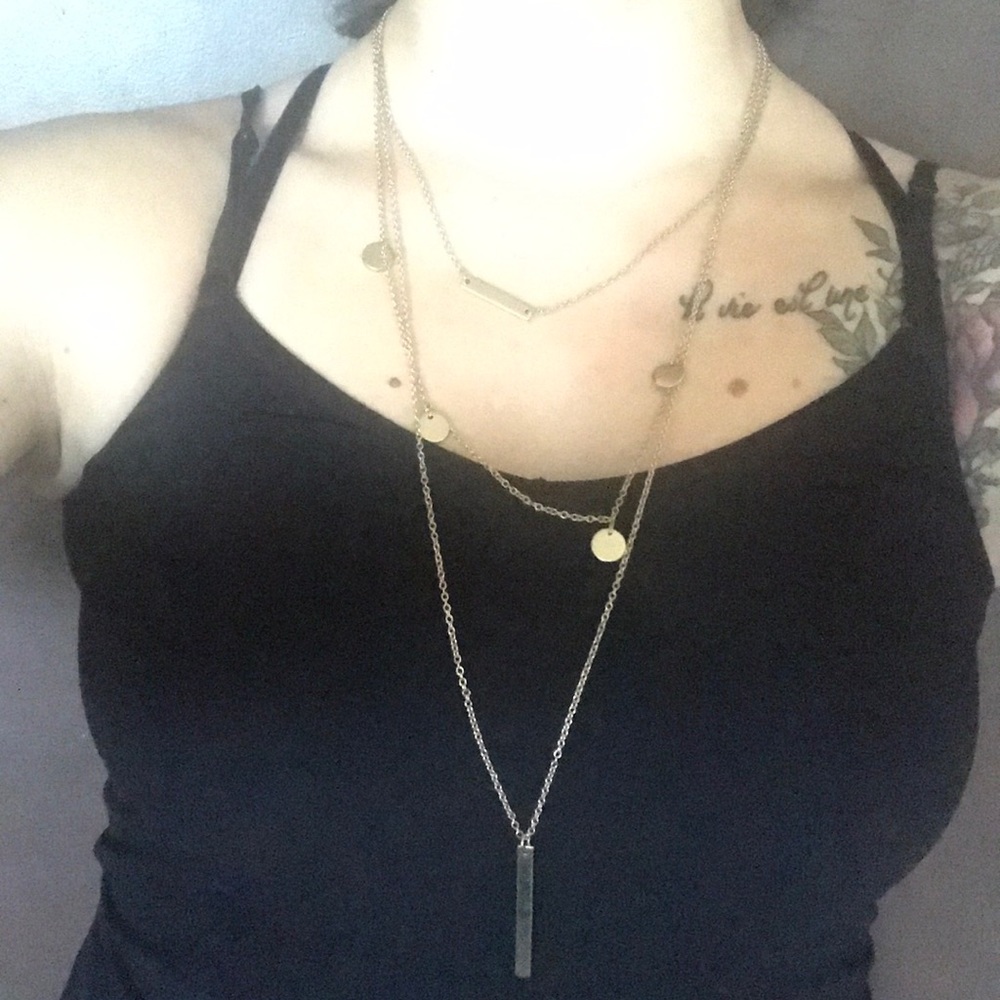 Long chain necklace
