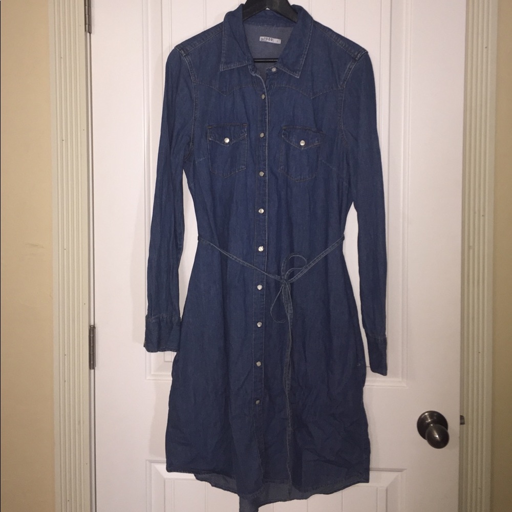 GAP denim dress