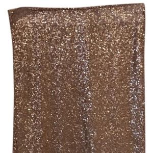 Rosegold sequin pencil skirt