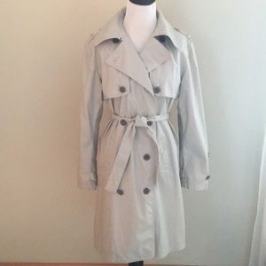 Boden Garnet Hill Tan Trench Coat S
