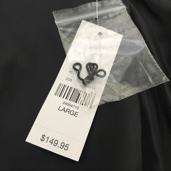 NWT New York & Co Black Leopard Faux Fur Jacket - Picture 5 of 8