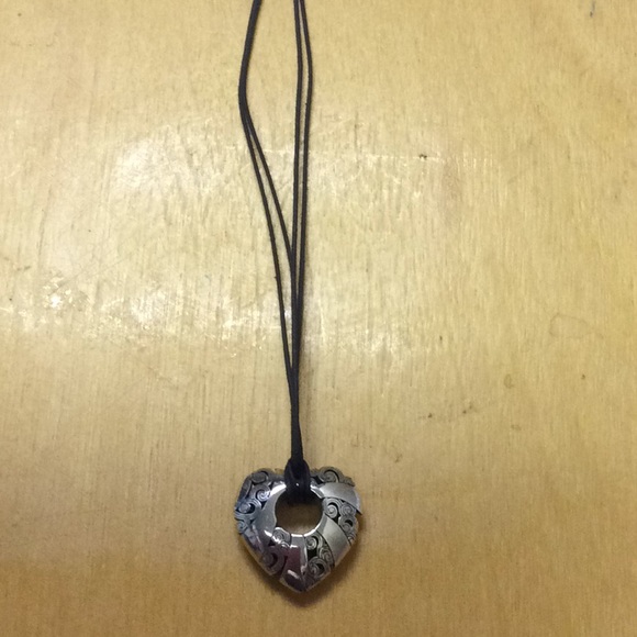 Brighton Heart Necklace on 16" cord. - Picture 4 of 5