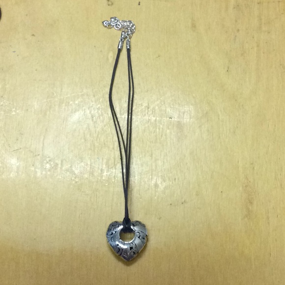 Brighton Heart Necklace on 16" cord. - Picture 5 of 5
