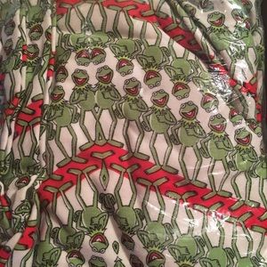 BNWT Lularoe Disney Kermit the Frog Leggings TC
