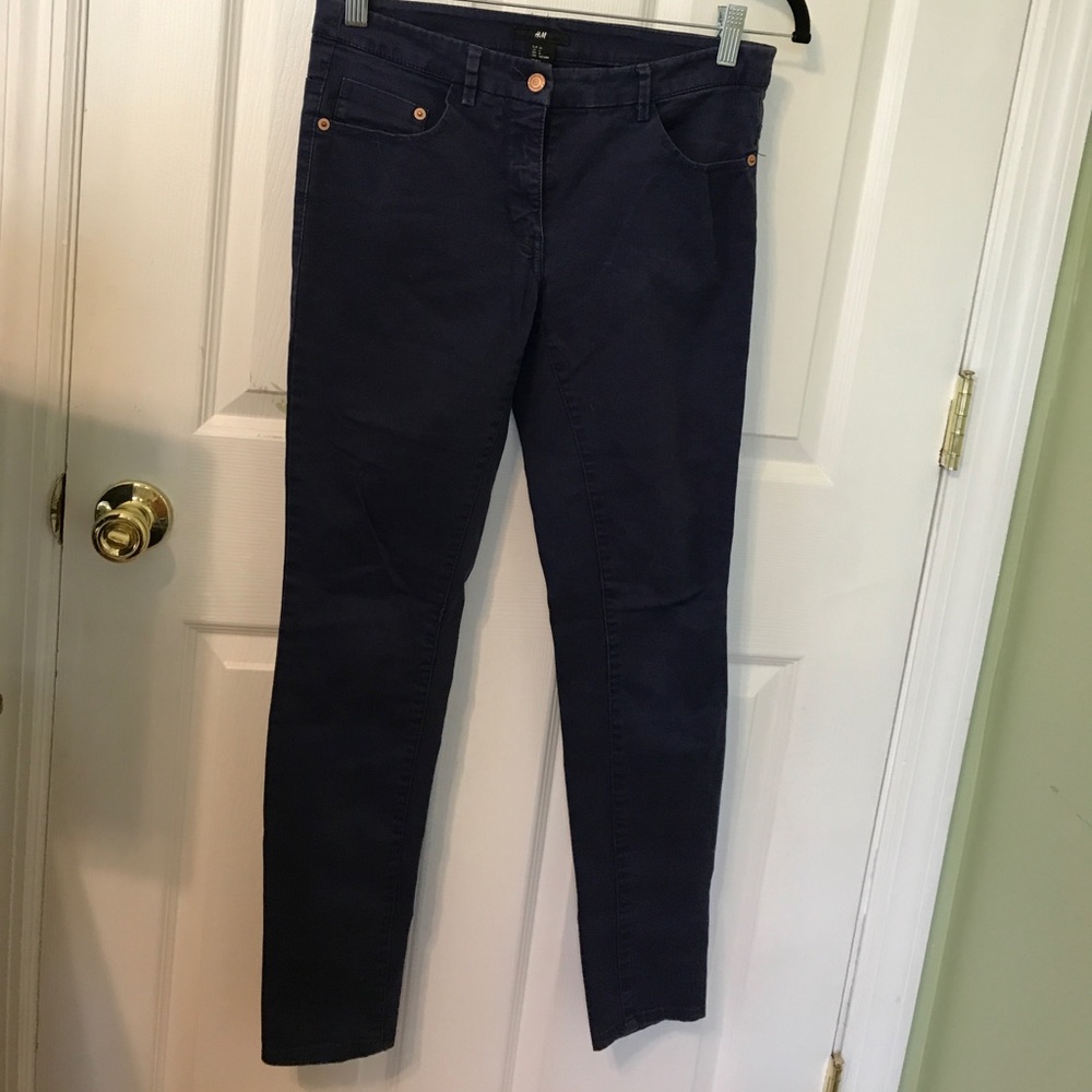H&M Navy Khakis