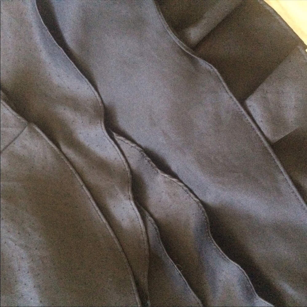 Ruffle Satin Mini Skirt - Picture 3 of 5