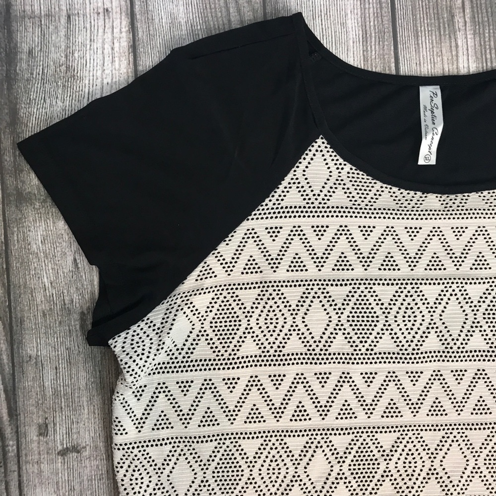 PerSeption Concept Textured Short Sleeve Shirt - Picture 3 of 5