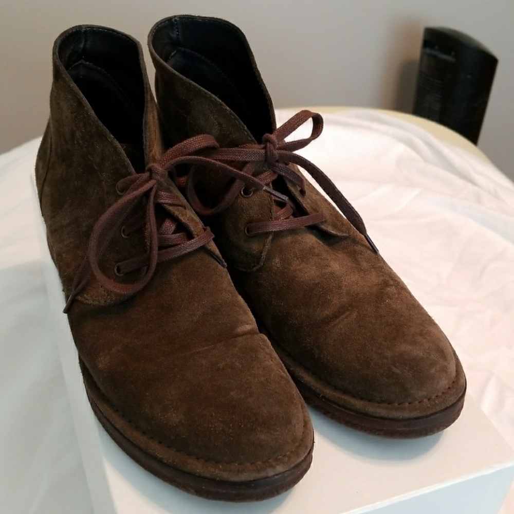 Alberto Fermani suede lace up ankle boots