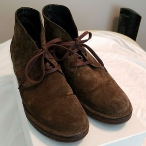 Alberto Fermani suede lace up ankle boots