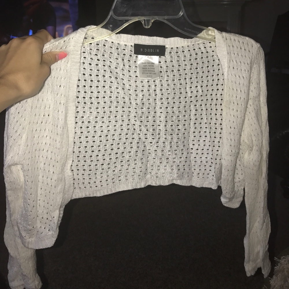 Cropped sweater