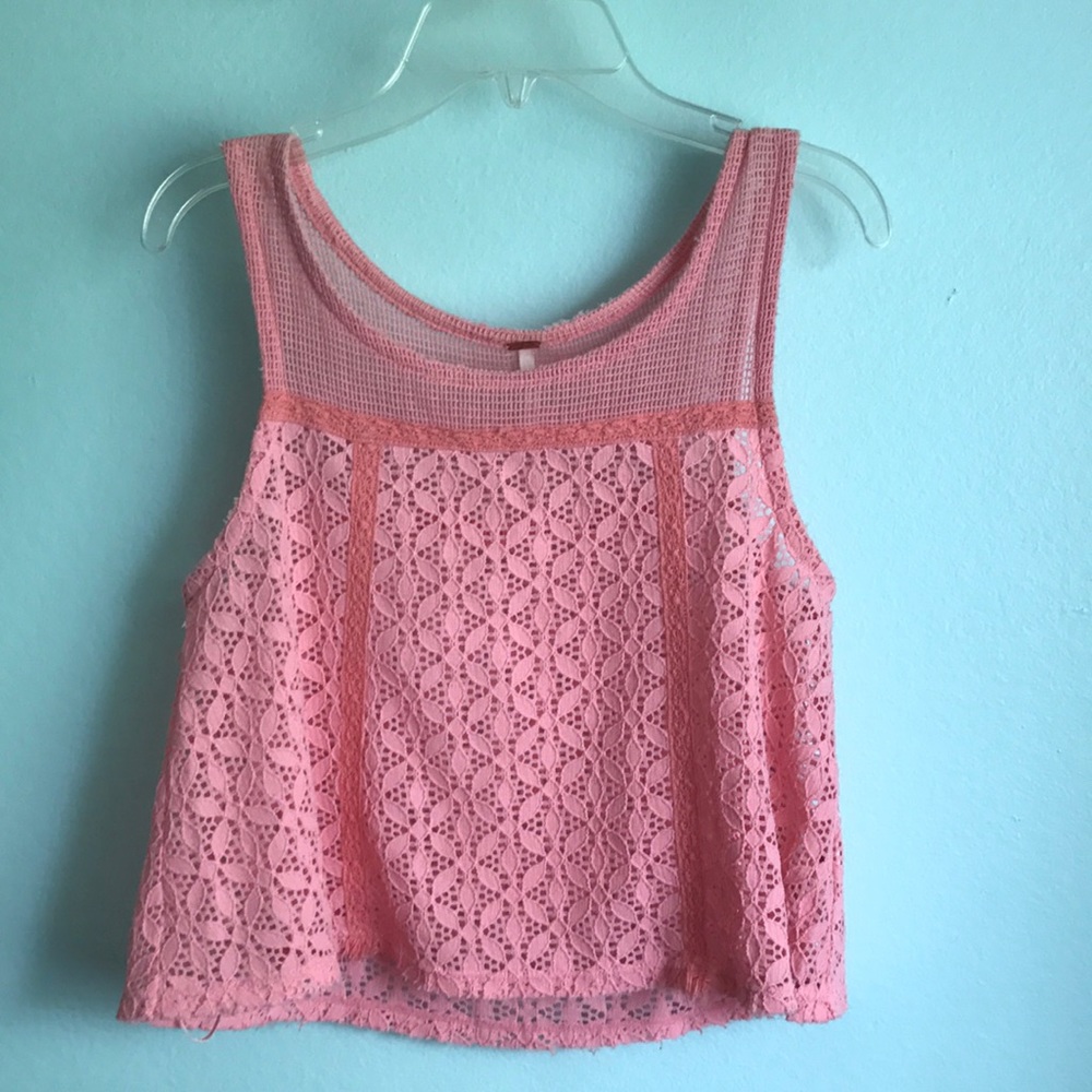 Free People lace top