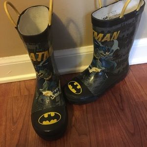 Batman rain boots