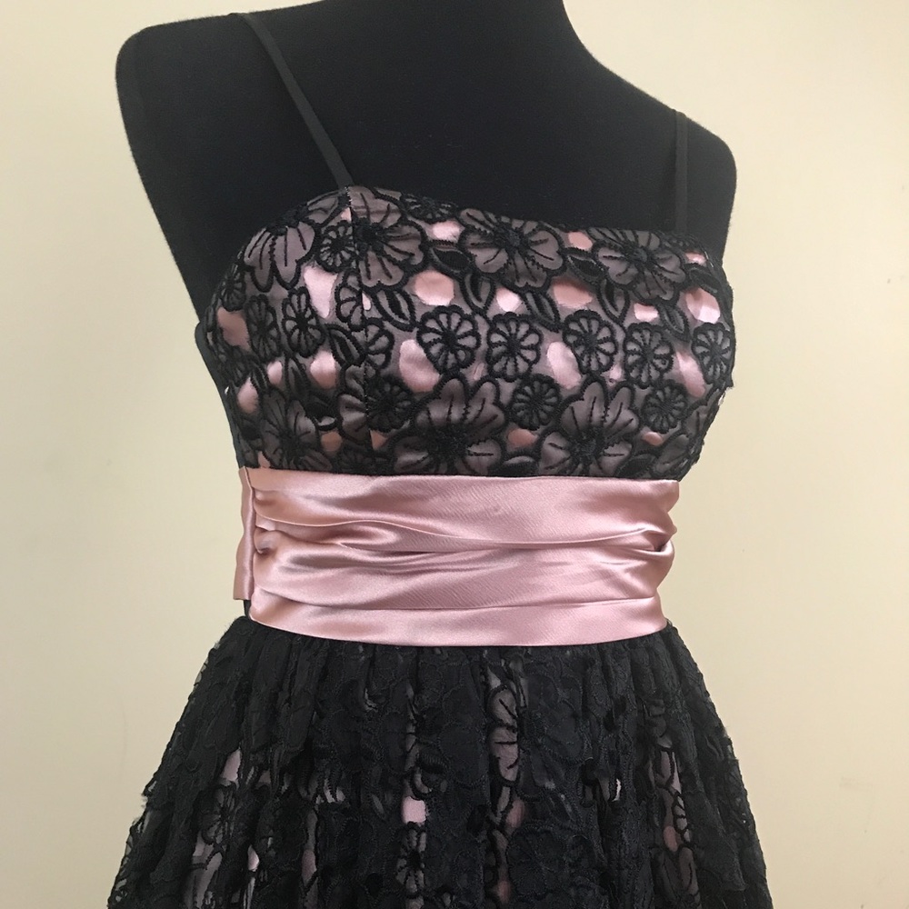 XOXO Black & Pink Dress