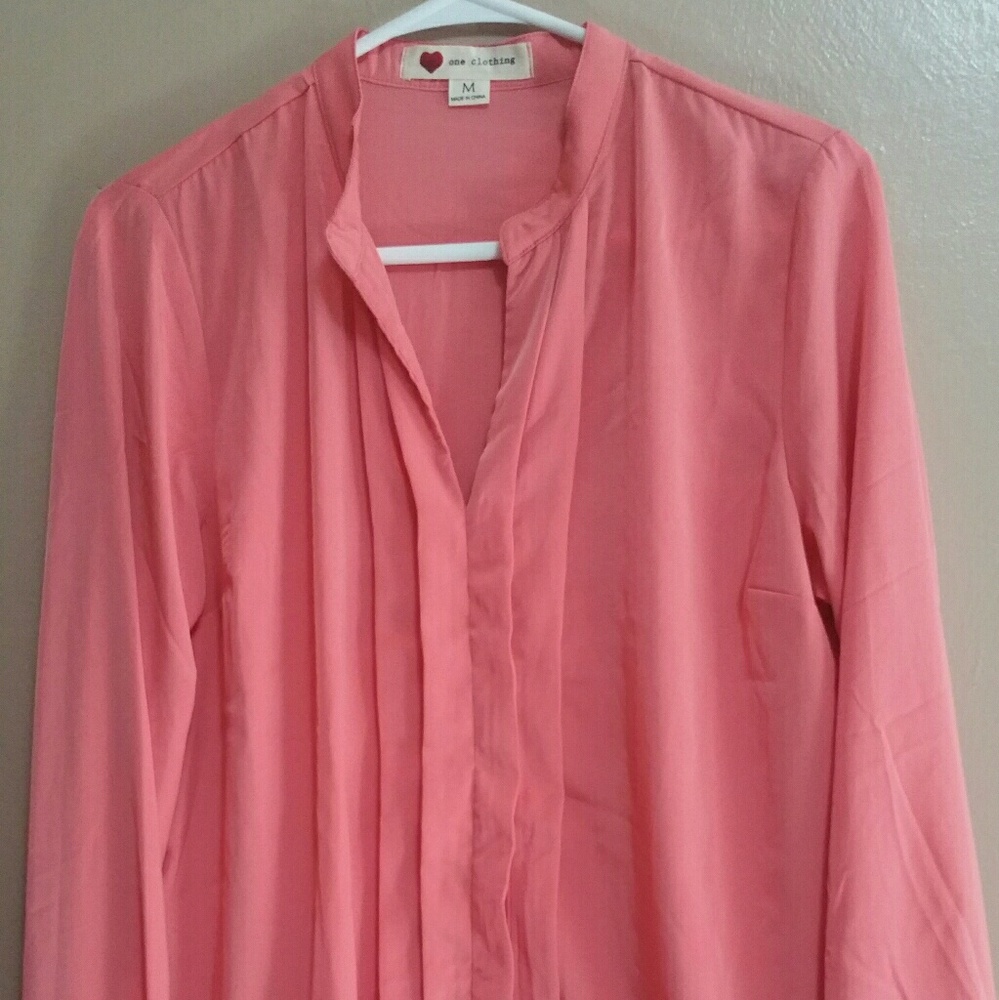 Forever 21 Coral Blouse