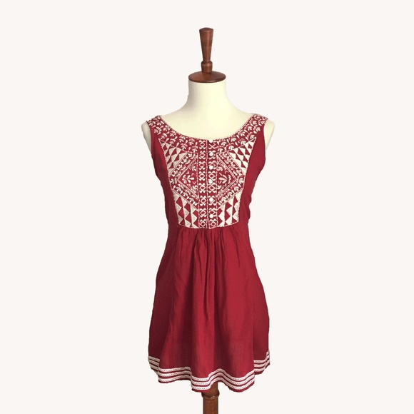 Anthropologie Tops - Embroidered Tank Anthropologie Tops - Embroidered Tank
