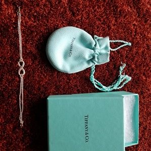 Tiffany and co infinity bracelet 6.75 in