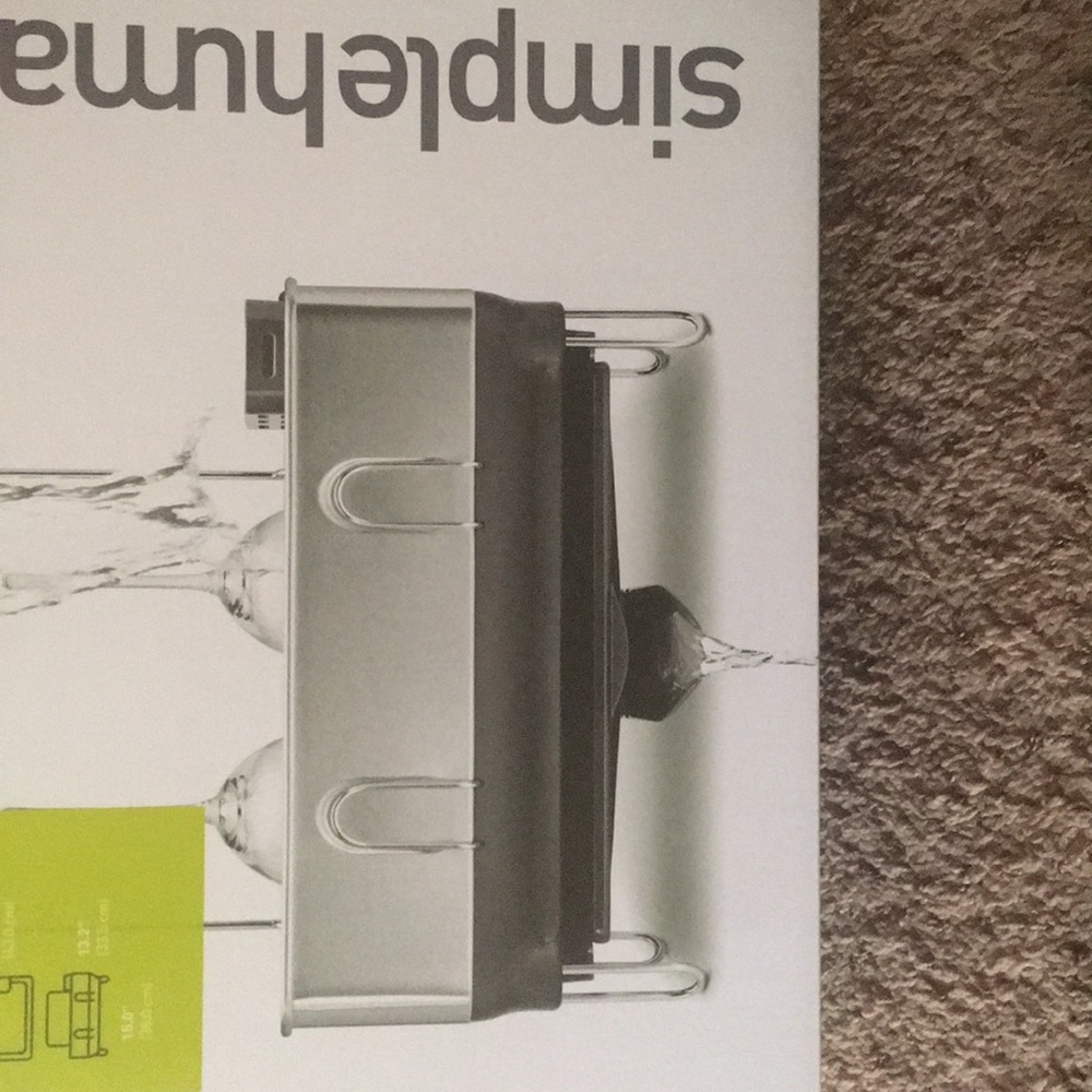 Simplehuman dish dryer rack