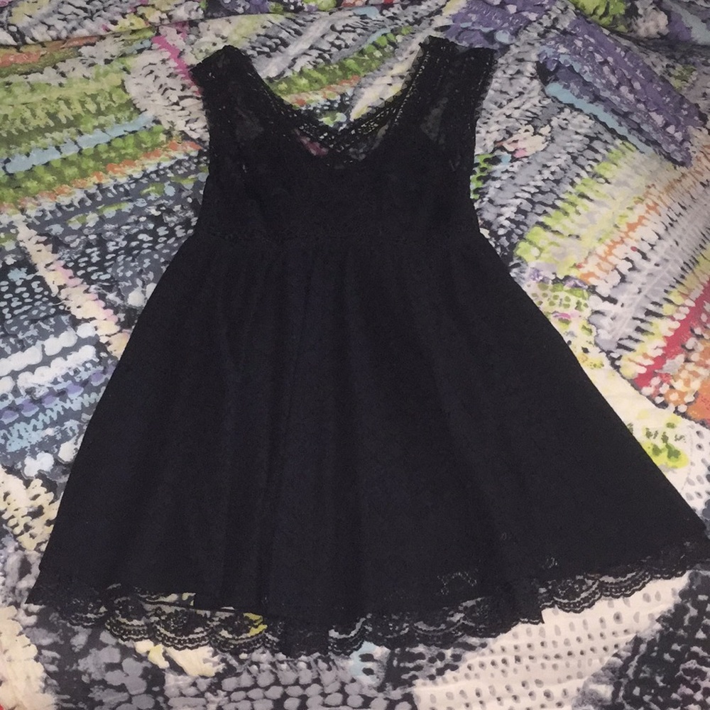 Free people black dress
